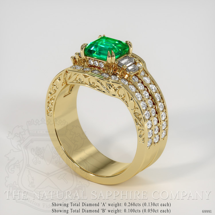 Very nice emerald ring!