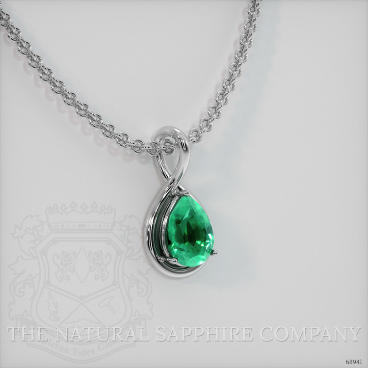This emerald has a beautiful glow!