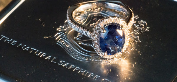 Could not possibly be happier with my engagement ring experience than with The Natural Sapphire Company!