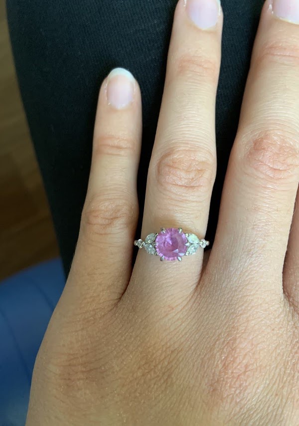 I had such a great experience that I am now looking forward to designing my wedding band with NSC!