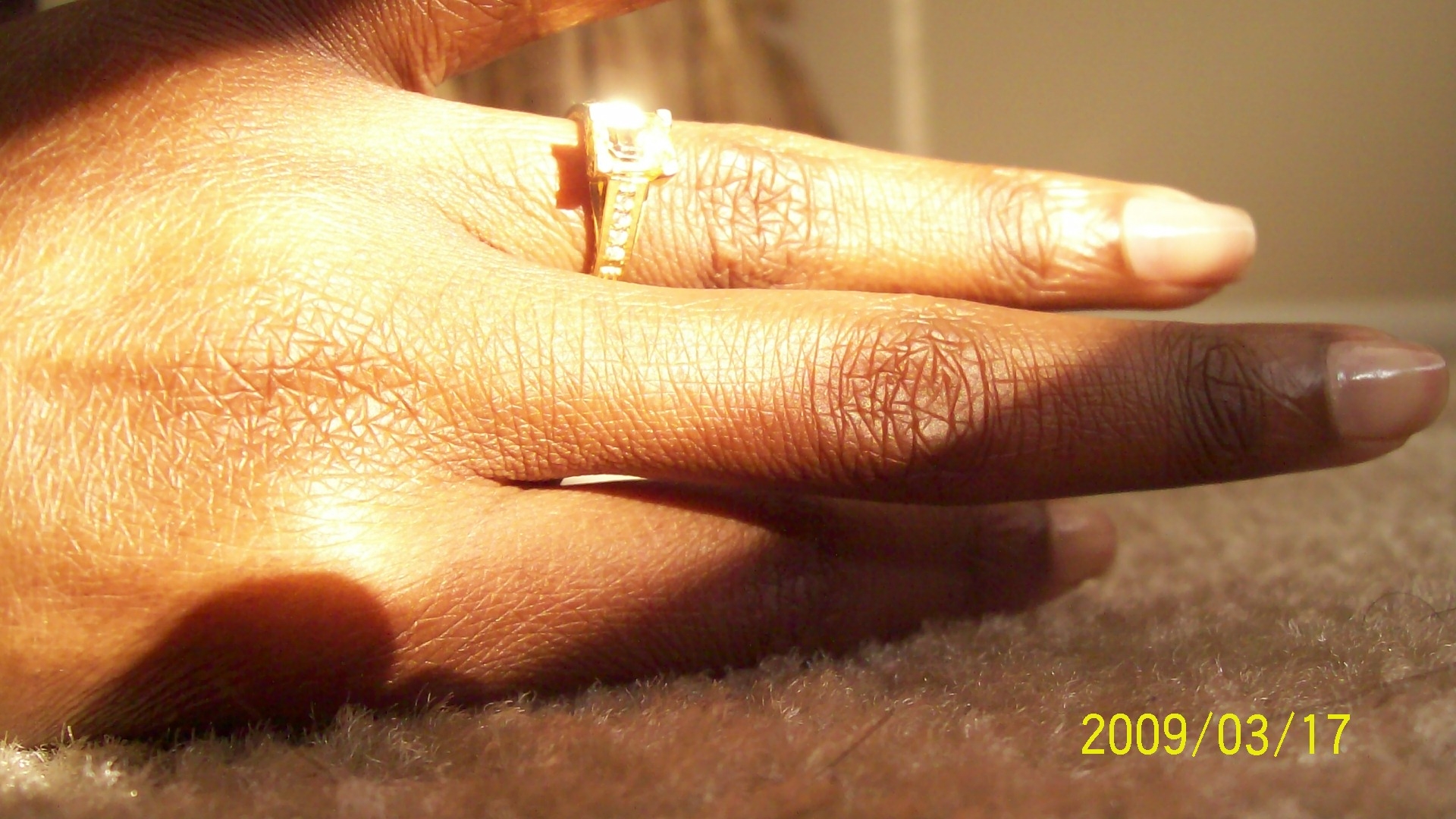 Sausha T.’s and her Beautiful Ring ….