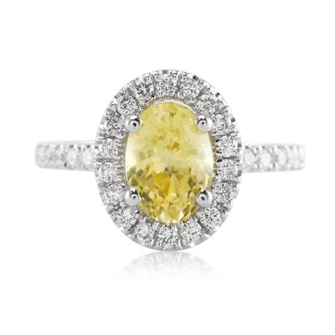 A Yellow Ceylon Sapphire to Take Your Breath Away